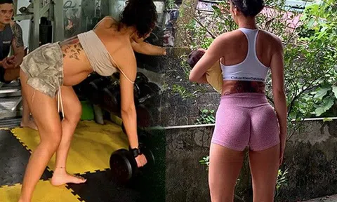 Hành trình bế bụng bầu giật huy chương vàng, sinh con và giảm cân sau sinh như phim của mẹ 3 con Hà Giang