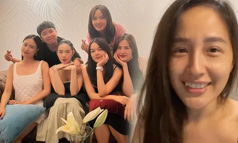 Mai Phương Thúy  "đọ sắc" hội chị em mỹ nhân: Dung nhan Hoa hậu cũng phải lu mờ trước mẹ bỉm 3 con