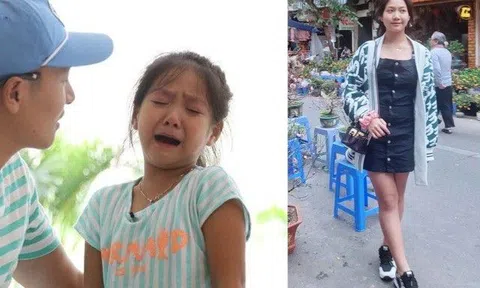 Con gái Mạnh Trường mít ướt trong "Bố ơi mình đi đâu thế" đã 13 tuổi, cao gần bằng bố, xinh xắn chuẩn hotgirl