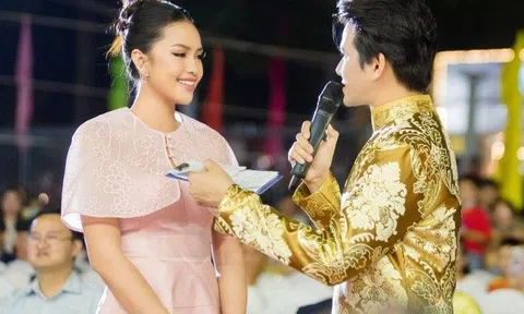 Hoa hậu Ngọc Châu được Vũ Mạnh Cường khuyên nên làm MC sau khi kết thúc nhiệm kỳ