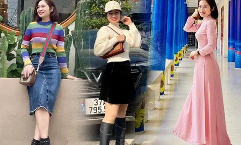 Xuất hiện nữ giảng viên đại học U45 mặc đẹp như sinh viên, người qua đường phải hỏi xin địa chỉ mua quần áo