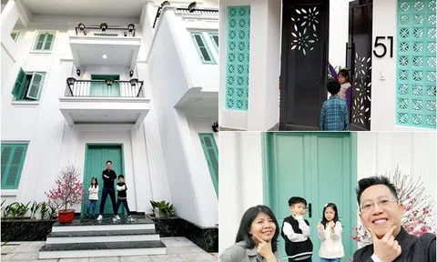 BTV VTV lấy vợ là đồng nghiệp, có biệt thự màu xanh cực đẹp, bề thế từ cái cổng làm bao người xuýt xoa