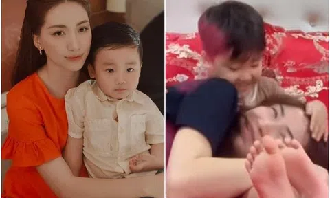 Hòa Minzy đăng clip con trai sau 1 năm vắng bóng, đứa trẻ giờ đã 3 tuổi, là chỗ dựa cho bà mẹ đơn thân