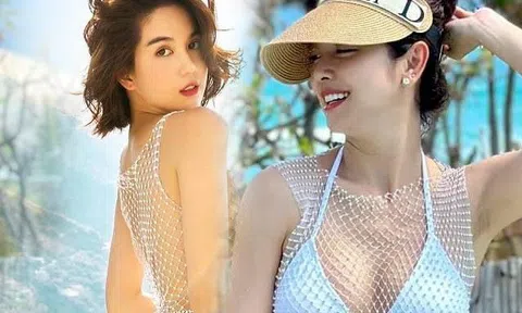 Hoa hậu 4 con Jennifer Phạm mặc váy lưới "có như không" vẫn sang, mỗi lần đụng hàng chẳng bao giờ "lép vế"