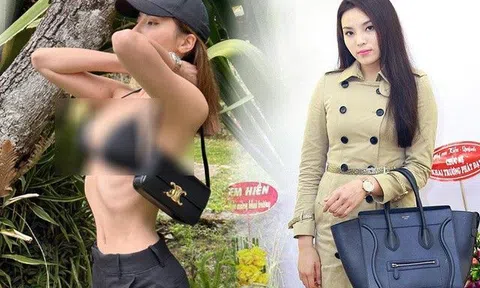 Hoa hậu Việt Nam vô địch nhân trắc học, nhiều lần bị nói phát tướng, nay khoe dáng không mỡ thừa lại bị "la ó"