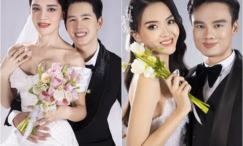 Mỹ nhân chuyển giới chụp ảnh cưới như bị ép lấy chồng: "Chú rể" kêu cứu, mẹ nuôi nổi tiếng cười sảng trên mạng