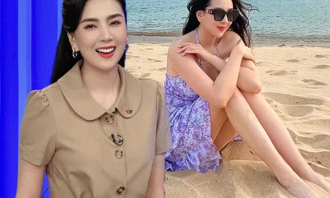 "Hoa khôi VTV" có tỉ lệ cơ thể "8 đầu" mách mẹo ăn uống, sáng - tối đối lập, hòng giữ vòng eo 57cm