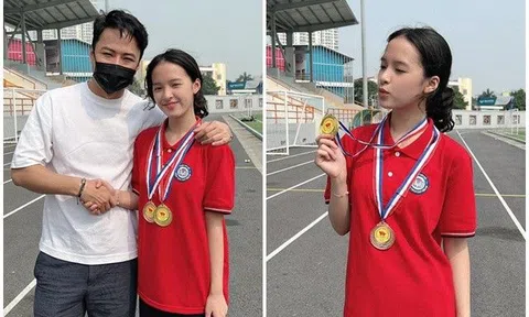 Sao Việt 24h: Con gái Hồng Đăng gầy "như mõ mương, dặt dà dặt dẹo" nhưng đoạt huy chương vàng làm bố kinh ngạc