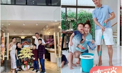 "Đông con nhiều của" Ốc Thanh Vân thay biệt thự liên tục, Mạnh Trường ở nơi sang vẫn kém sao nam này