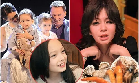 Hồng Nhung 42 tuổi âm thầm sang Thái thụ tinh nhân tạo sinh đôi, 2 đứa trẻ giờ lớn xinh, em gái to gần gấp đôi anh trai