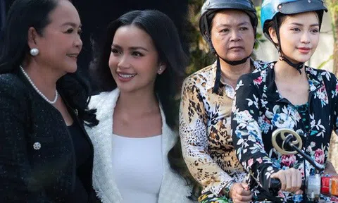 Không còn vẻ lam lũ, mẹ ruột Ngọc Châu nay trang điểm điệu đà, fan trầm trồ đúng là người sinh ra Hoa hậu!