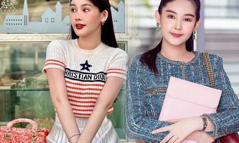 Cô giáo xuất thân Hoa hậu đi dạy vì đam mê, diện đồ "toát mùi tiền" từ phố lên giảng đường, khi xách túi cả tỷ
