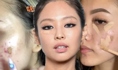 Hàng triệu người thi nhau dán băng cá nhân make-up như Jennie (BLACKPINK), mặt siêu mụn bỏ túi ngay