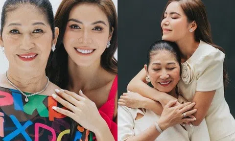 Mẹ ruột Minh Tú nhuận sắc ở tuổi U70, không còn giục ái nữ kết hôn, sinh con