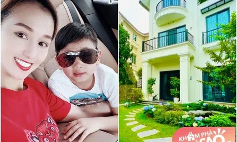 Lã Thanh Huyền khoe biệt thự xanh mướt mắt, ở khu nhà giàu nhưng yên bình hệt vùng quê