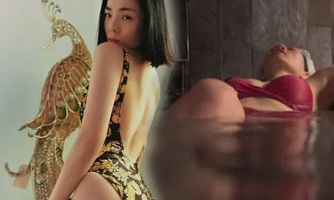 Lệ Quyên tung clip 1 phút, khoe cận đường cong dưới làn nước, dân tình nháo nhào bàn tán