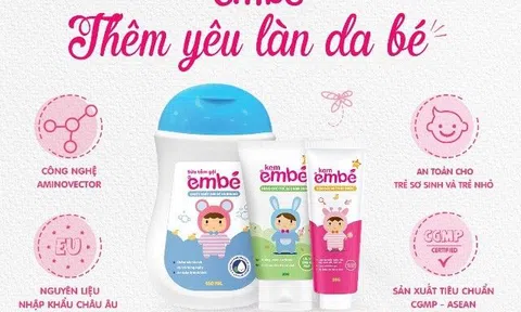 Không còn lo con bị rôm sảy, mẩn ngứa nhờ bí kíp Kem Em Bé Plus