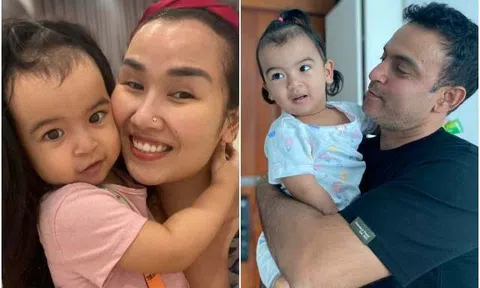 Con gái ăn chay trường sắp đi học, chồng Ấn Độ của Võ Hạ Trâm lo lắng bé không có đồ ăn