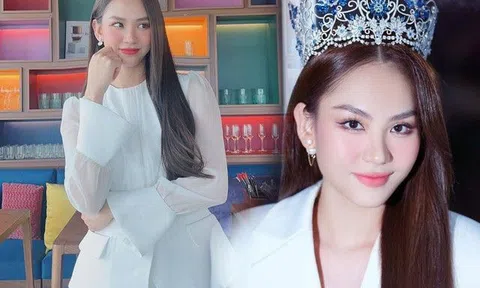 Hoa hậu quê Đồng Nai "đi học bằng máy bay", nhan sắc thăng hạng siêu tốc, nhìn kỹ mới nhận ra!