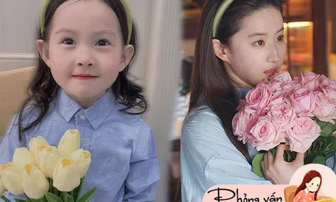 Bé gái Sài thành mệnh danh bản sao Lưu Diệc Phi được nhãn hàng cưng chiều, tương lai hoa khôi nghìn mẹ bỉm “xin vía”