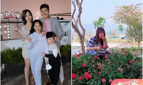 Vợ Mạnh Trường trồng hoa quanh biệt thự rộng lớn, nhìn một góc đã thấy sang
