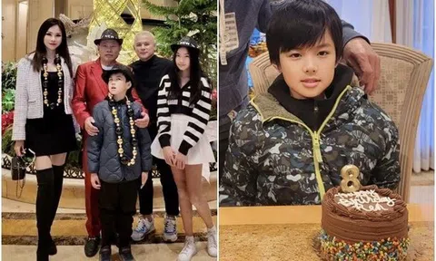 Mẫu nữ Bắc Ninh làm con dâu tỷ phú Hoàng Kiều, ở nhà 750 tỷ nhưng tổ chức sinh nhật con chỉ có chiếc bánh kem nhỏ