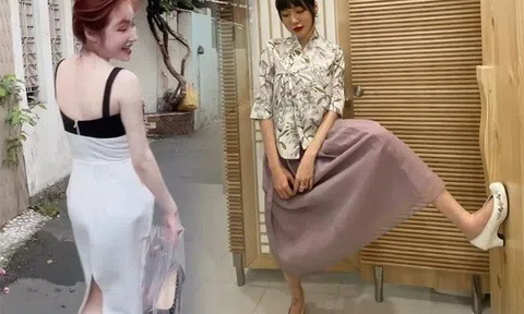 Độc lạ cách dùng giày cao gót của Elly Trần, khi bỏ vào túi ni lông, khi móc cánh tay