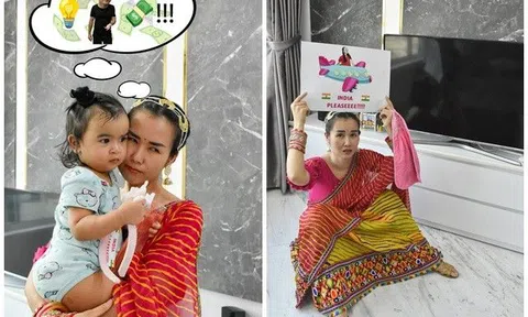 Sao Việt 24h: Võ Hạ Trâm cùng con gái lai làm mọi "thủ đoạn" để được chồng Ấn Độ cho 5 tỷ, dân mạng cười xỉu