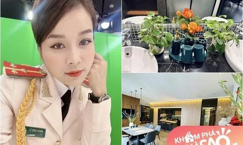 Nữ diễn viên "Nhật ký Vàng Anh" ngoài đời là Thượng úy công an, có ngôi nhà đẹp như mơ tỏa ngát hương hoa