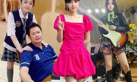 Con gái nuôi duy nhất của Bằng Kiều 14 tuổi cao 1m72, ăn diện kiểu nào cũng khoe đôi chân búp bê sống
