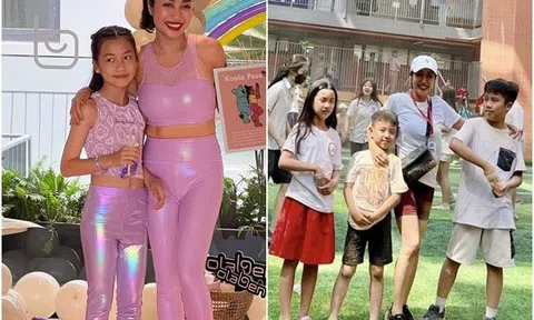 Con gái Ốc Thanh Vân tròn 10 tuổi, xinh xắn, học giỏi ở trường quốc tế, có cơ hội được tuyển thẳng vào ĐH hàng đầu thế giới