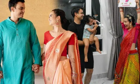 Cho Võ Hạ Trâm 5 tỷ tiêu xài, chồng đại gia Ấn Độ vẫn tay xách nách mang đồ phục vụ "nóc nhà"