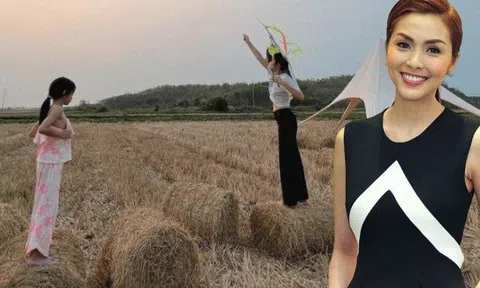 Con gái Tăng Thanh Hà may mắn sở hữu chiều cao ấn tượng ở tuổi lên 6, mẹ cũng phải xuýt xoa