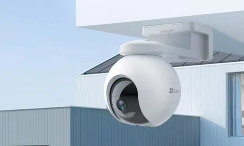 CB8: camera pin sạc quay 360 độ, hoạt động 7 tháng với 1 lần sạc
