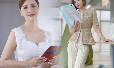 Xuất hiện nữ MC mới toanh tại VTV, mặc đẹp xứng danh "thánh nữ công sở", làm MC kỳ cựu lo sợ mất việc
