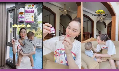 Ca sĩ Bảo Thy chia sẻ bí quyết giúp con cứng cáp và thông minh từ thuở lọt lòng