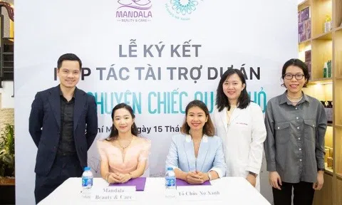 Mandala Beauty & Care ký kết hợp tác tài trợ dự án "Câu Chuyện Chiếc Quần Nhỏ"