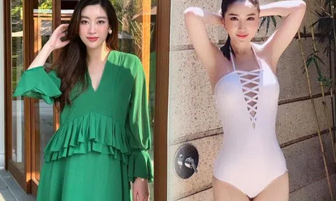 Nhan sắc loạt mỹ nhân qua lăng kính chồng: Đỗ Mỹ Linh bị soi nét mẹ bầu, Bảo Thy khoe trọn đường cong