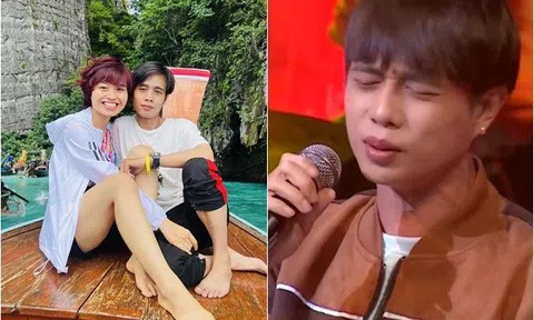 Chàng trai nhỏ con yêu con gái Lê Giang: Hát đau khổ, dân mạng chúc "gặp được người tốt hơn 10 lần Lê Lộc"