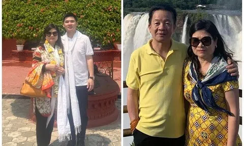 Sao Việt 24h: Chồng Hoa hậu Đỗ Mỹ Linh khoe mẹ ruột quyền lực, là phu nhân tỷ phú nhưng trông cực giản dị