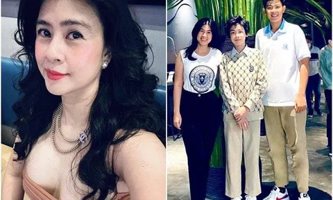 12 năm rời biệt thự 70 tỷ, con Phước Sang theo mẹ tiểu thư bán xôi, giờ sống sang chảnh, 16 tuổi cao gần 1m9