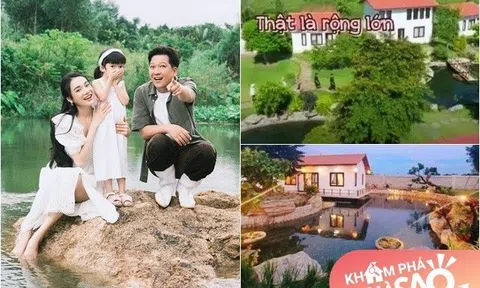 Vợ chồng Trường Giang - Nhã Phương: Biệt thự 70 tỷ làm quà cho con gái, khối tài sản trải khắp nơi