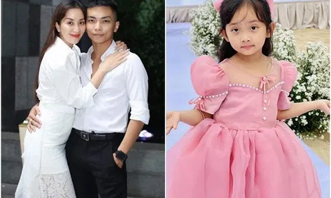 Cậu học trò 17 tuổi Phan Hiển xiêu lòng cô giáo xinh đẹp Khánh Thi U30, kết hôn xong được cô con gái tóc dài mắt to đẹp hệt mẹ