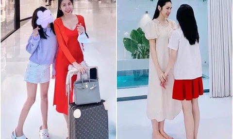 Thuỷ Tiên đăng ảnh khoe con gái sở hữu đôi chân kiếm Nhật, Công Vinh tự hào nhờ gen bố