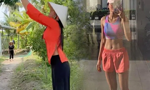 Phát hiện mỹ nhân mặc áo bà ba đẹp như mơ, bên ngoài chân phương, bên trong lấp ló cơ bụng số 11 sắc bén