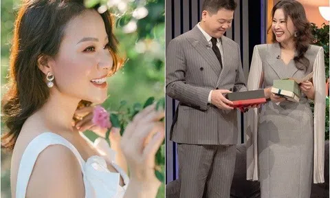 Vợ trẻ đẹp của "Vua nhạc đỏ" Đăng Dương: Từng là phát thanh viên Thời sự, ghét nam ca sĩ đến mức muốn tắt TV