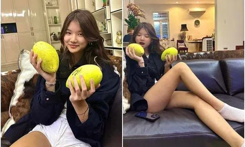 Con gái Trương Ngọc Ánh khoe chân dài vô thực với quần siêu ngắn