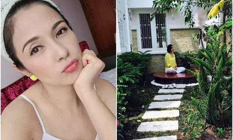 Người đẹp Tây Đô giải nghệ, bán hàng online nuôi con trai trong biệt thự 2.500m2, 51 tuổi trẻ như gái 18