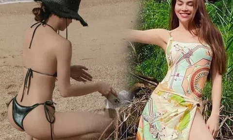 Vén váy quá cao, Hồ Ngọc Hà lộ ngay khoảnh khắc kém đẹp