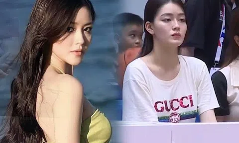 Đi xem bóng rổ vô tình lọt ống kính, gái xinh "gây sốt" với nhan sắc đời thường, danh tính không vừa